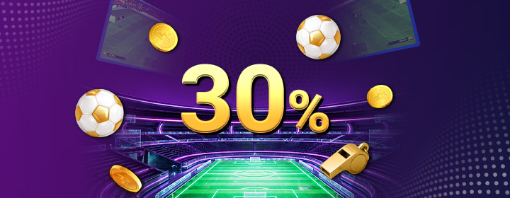 30% Sports Reload Bonus