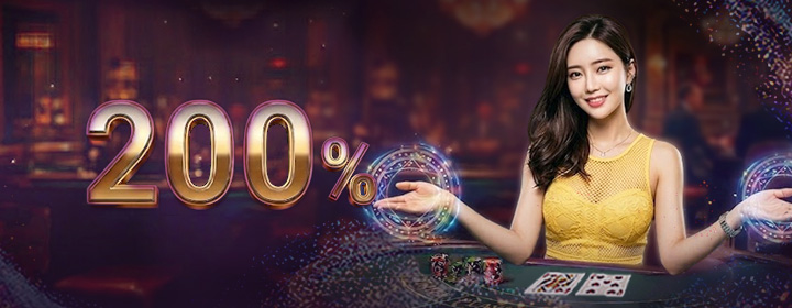 200% Casino Welcome Bonus