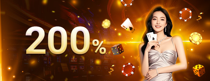 200% Casino Welcome Bonus