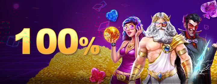 100% Slots Welcome Bonus