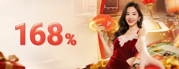 168% Casino Welcome Bonus
