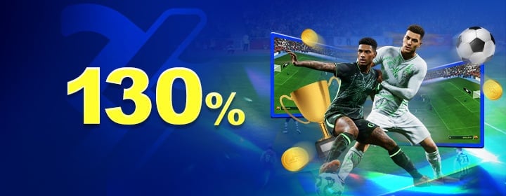 130% e-Football Super Bonus